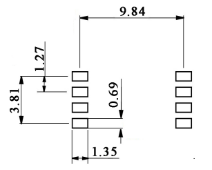 5V 700kPa ενίσχυσε την ατμοσφαιρική πίεση αισθητήρων αναλογικής παραγωγής 1
